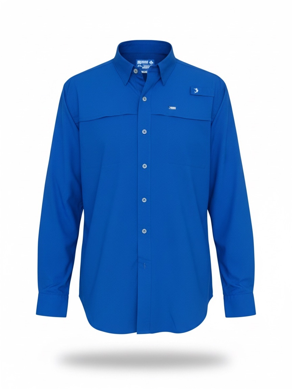 Reel Legends Mariner Fishing Shirt XL Blue Vent Long Sleeve Performance PFG Styl